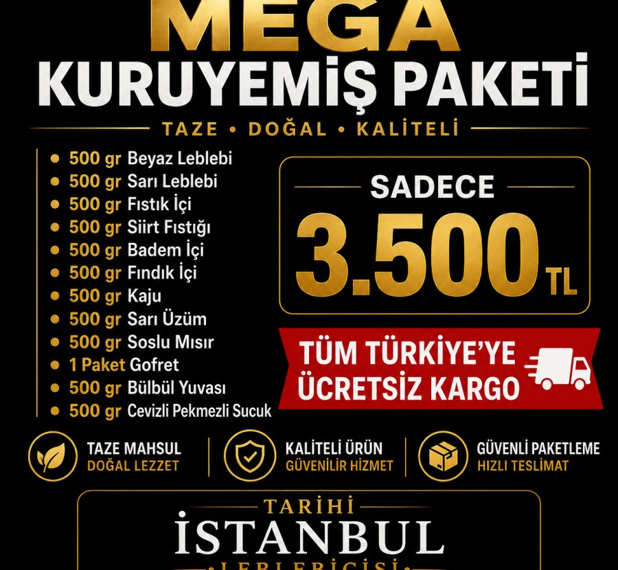 Mega Kuruyemiş Paketi